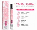 Yara Floral Eau de Parfum Natural Spray 35ml | Sweet Floral Long-Lasting Fragrance