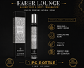 Faber Lounge Arabic Oud & Spice Eau de Parfum 35ml | Warm Oud Amber Fragrance Spray