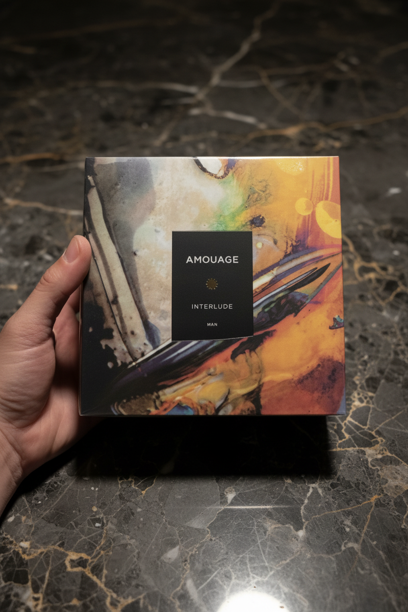Amouage Interlude Man Eau de Parfum Luxury Smoky Amber Fragrance for Men
